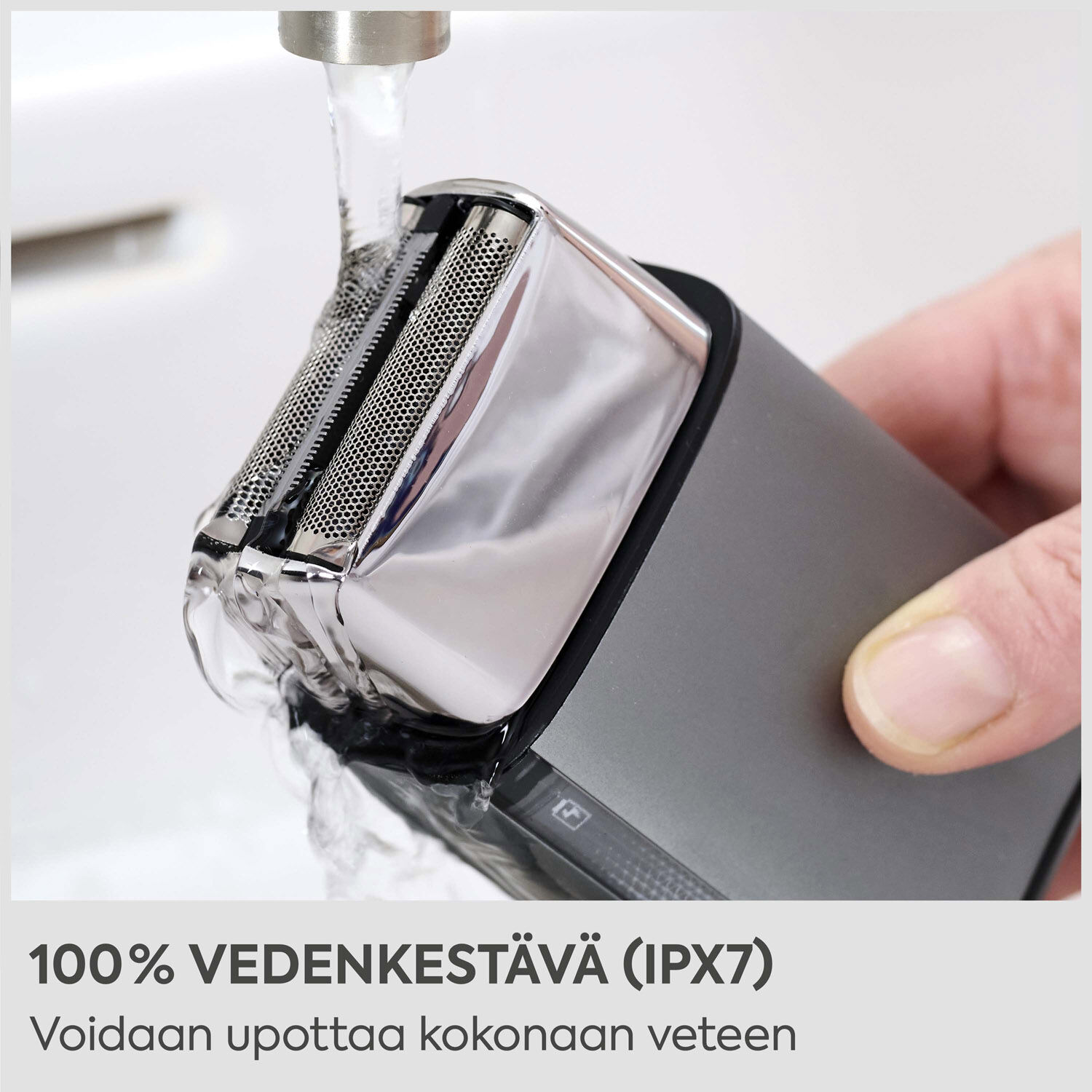 Super-X Metal Series Double Foil Shaver (Silver)